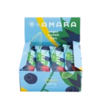 Ekologiškas veganiškas proteino batonėlis AMARA su uogomis (Vegan Berry) (40 g)